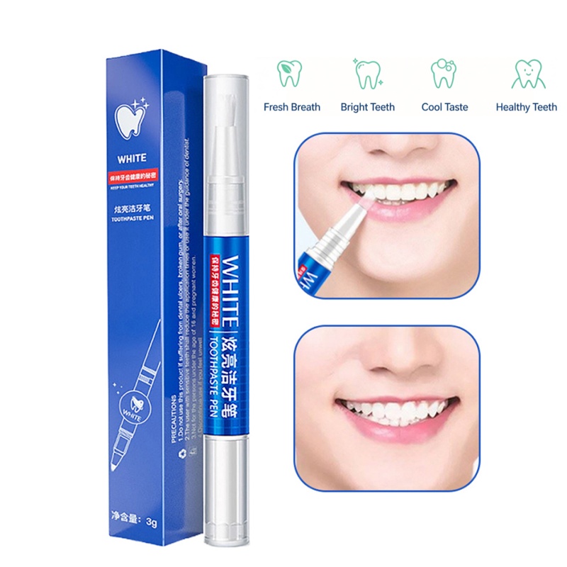 Teeth Whitening Bleaching Kit - Lápiz Blanqueador Dental Profesional, Gel Blanqueador,