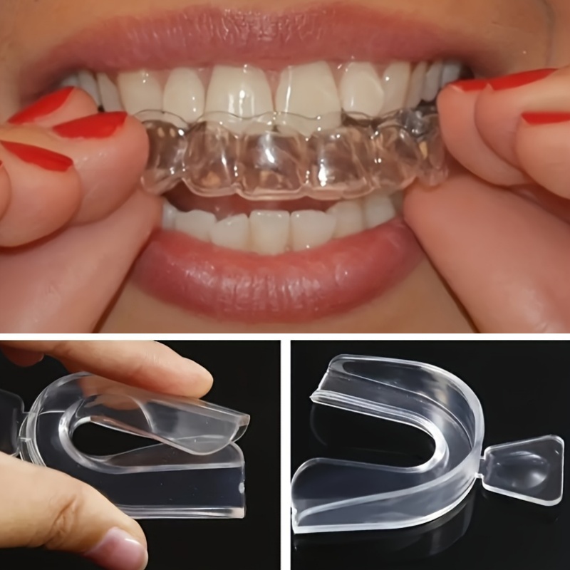 Teeth Whitening Retainer - Alineador Dental Unisex de Silicona Invisible,