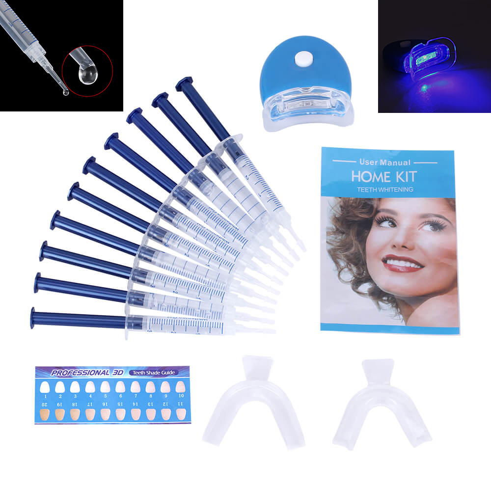 Teeth Whitening Bleaching Kit - 1 Juego de blanqueamiento Dental, sistema