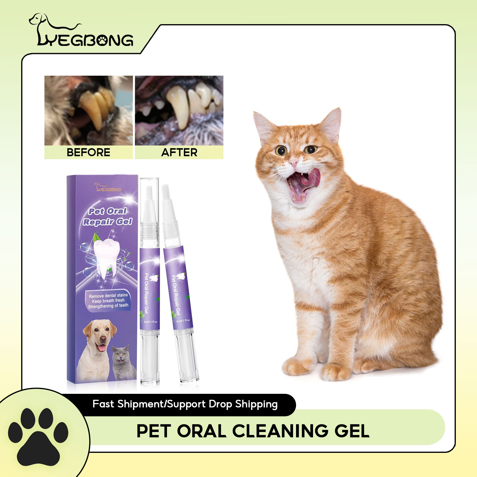 Teeth Whitening Near Me - Gel de reparación Oral para mascotas,
