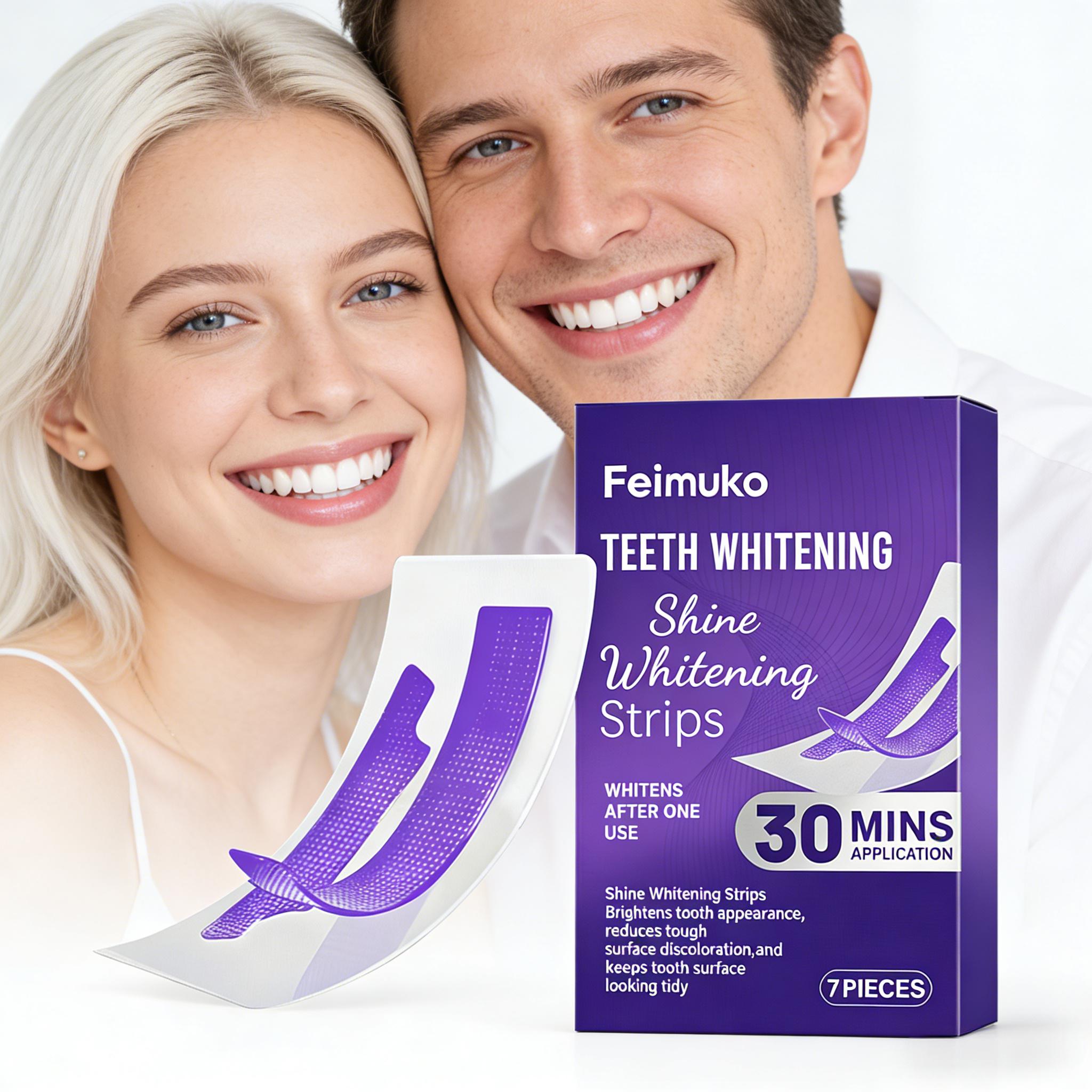 Teeth Whitening Retainer - Tiras Blanqueadoras de Dientes, Reducen la