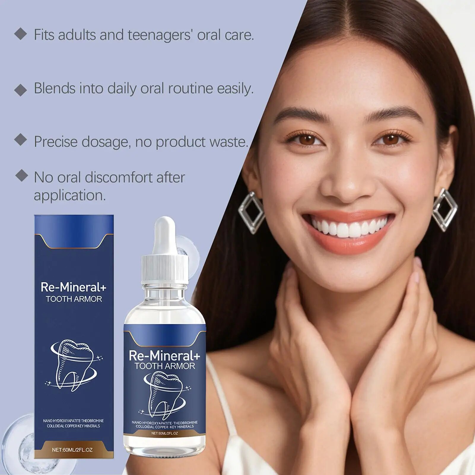Enamel Repair Serum - Re-Mineral+ Sérum Reparador de Esmalte Dental