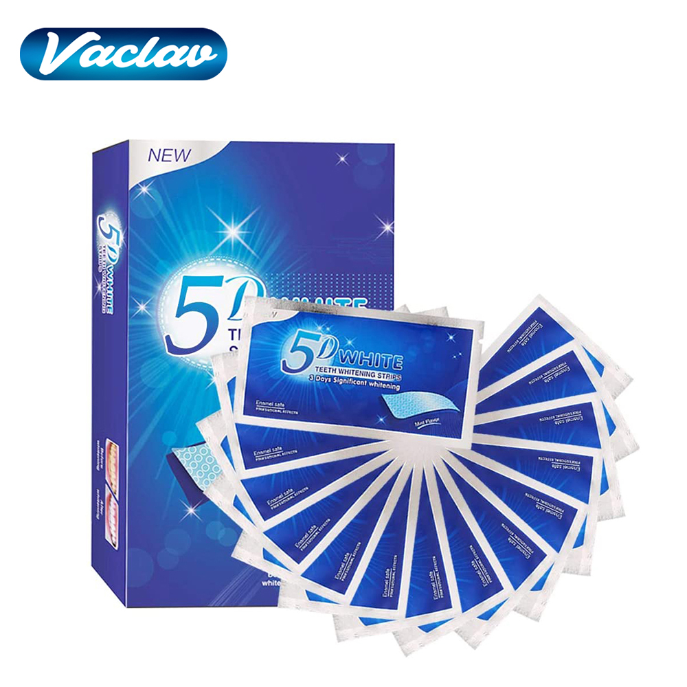 Teeth Whitening Retainer - Tiras Blanqueadoras de Dientes 5D, Gel
