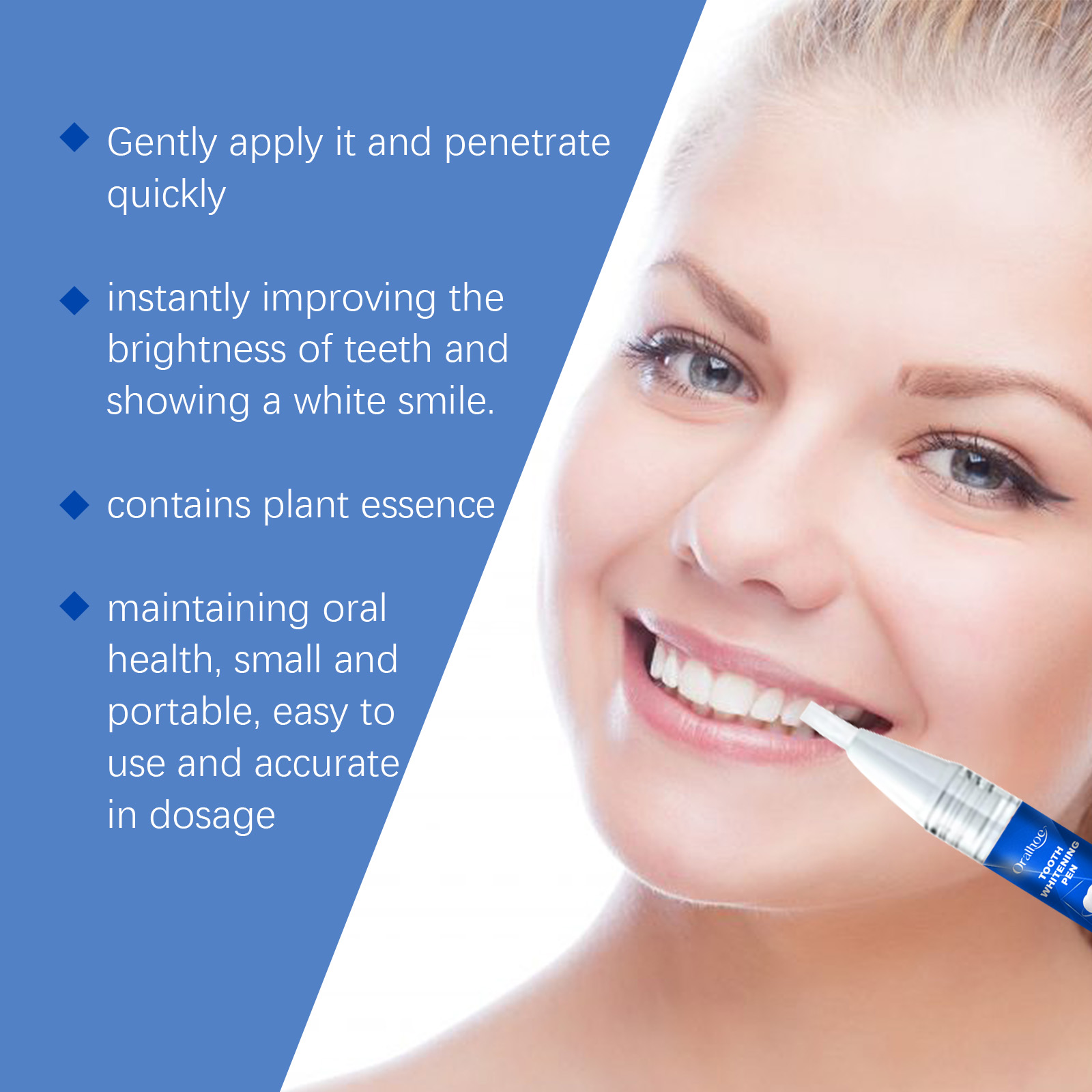 Pluma de esencia para limpieza - Teeth Whitening Flash reseña y precio