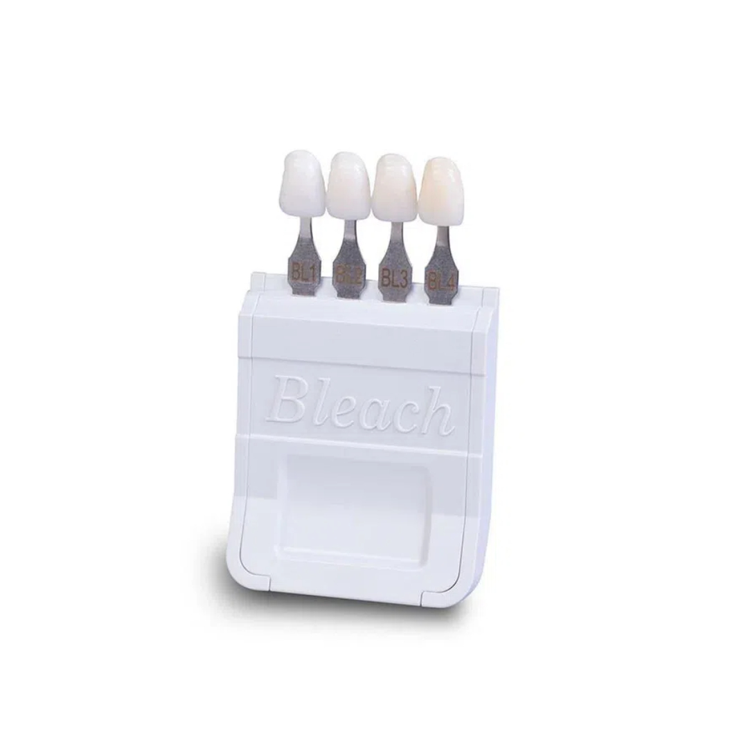 Guía de sombra blanqueada Dent - Teeth Whitening Bleach reseña y precio
