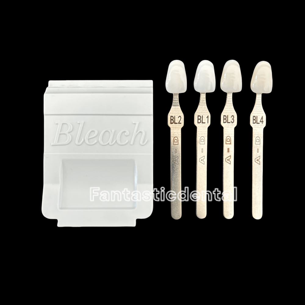 Guía de sombra blanqueada Dent - Teeth Whitening Bleach reseña y precio