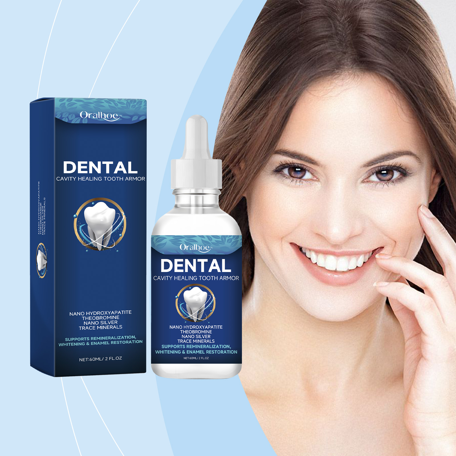 Nuevo Suero Dental Líquido de  - Enamel Repair Serum reseña y precio