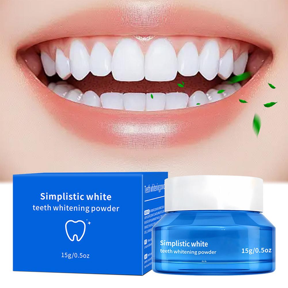 Polvo Blanqueador Dental Simpl - Teeth Whitening Bleach reseña y precio