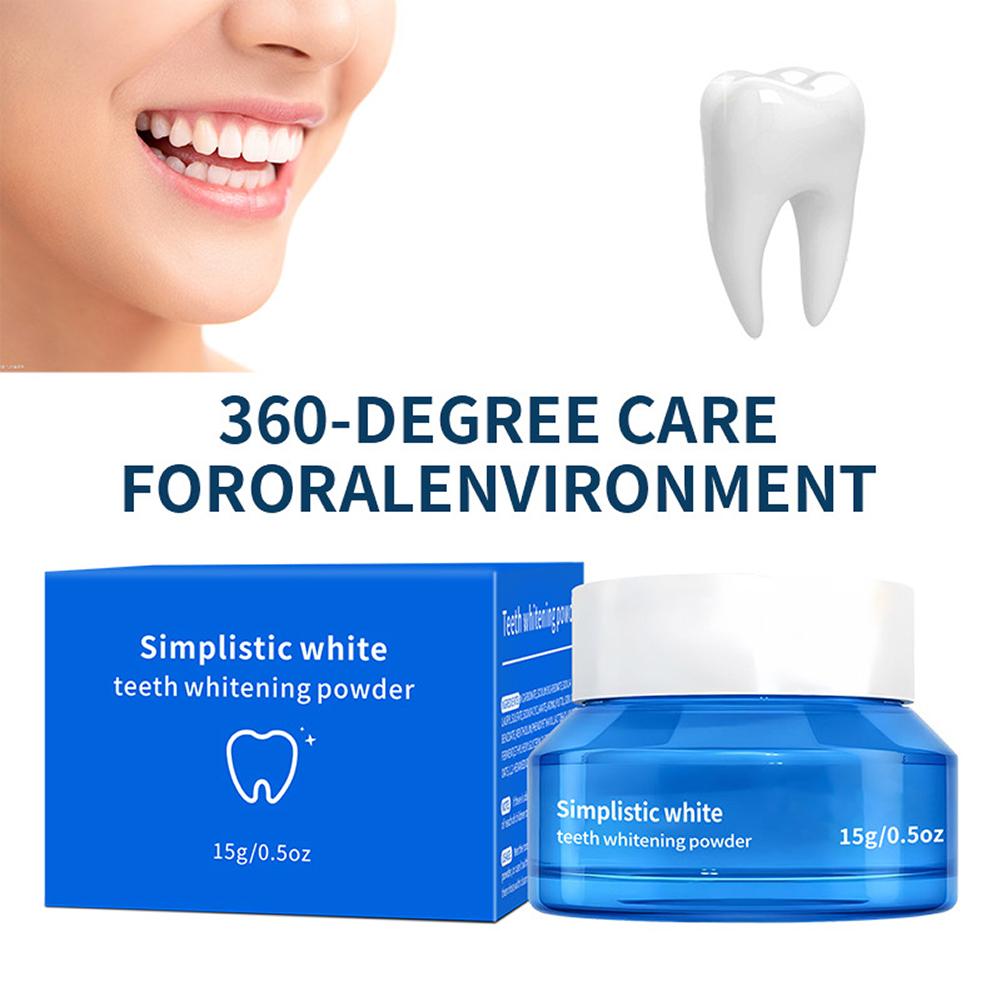 Polvo Blanqueador Dental Simpl - Teeth Whitening Bleach reseña y precio