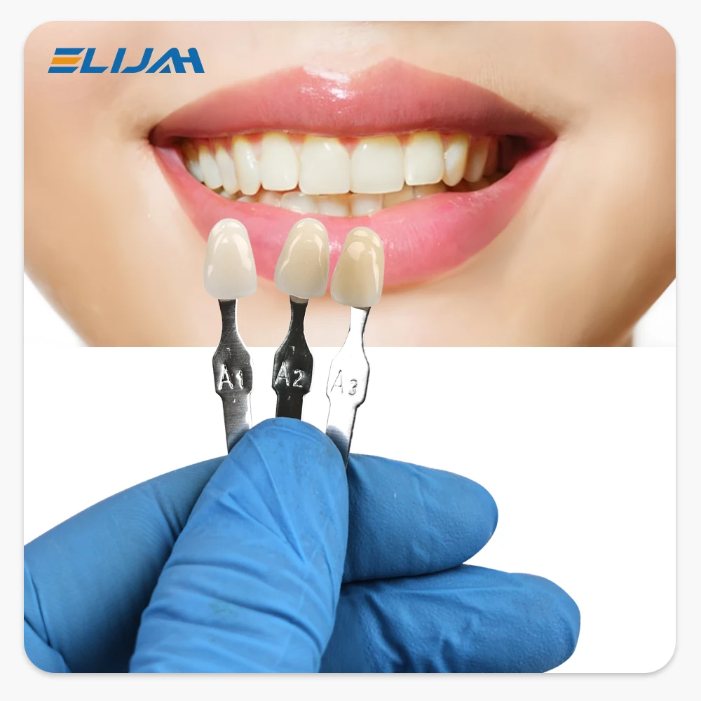 ELIJAH Master-Guía de sombra d - Teeth Whitening Bleach reseña y precio