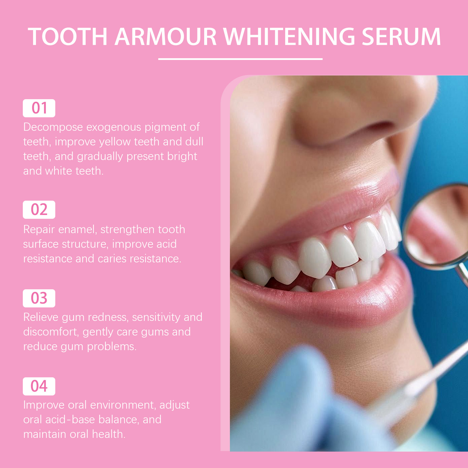 Suero Blanqueador Dental con N - Teeth Whitening Xylitol Gum reseña y precio