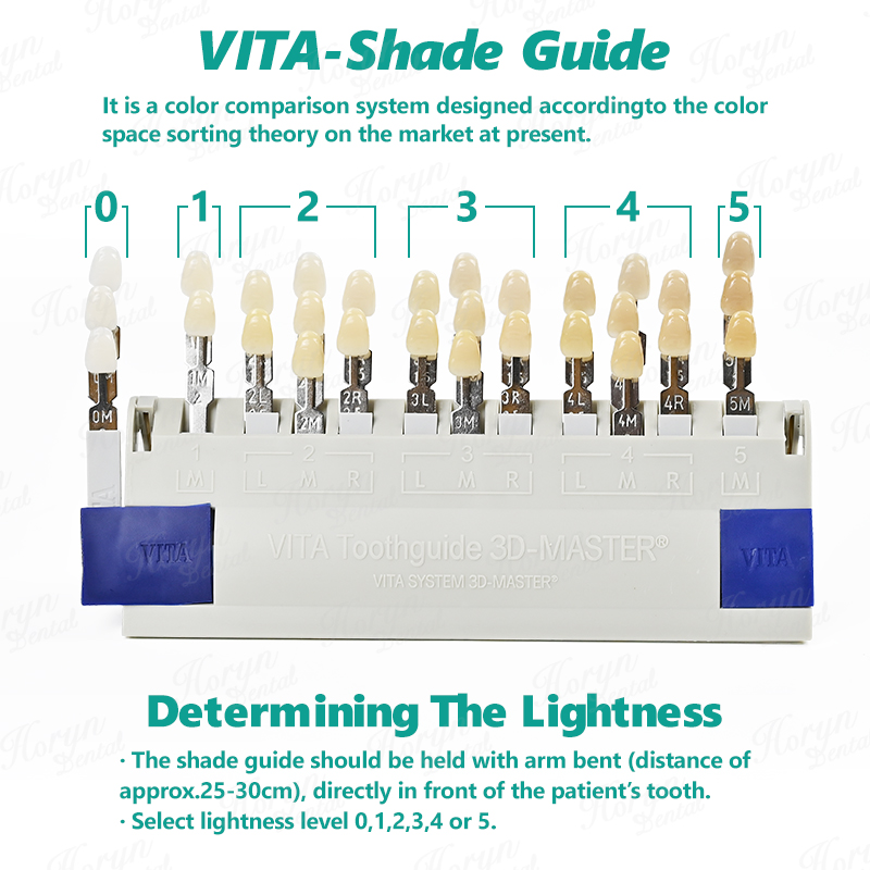 Guía de Colores Vita 3D Master - Teeth Whitening Bleach reseña y precio