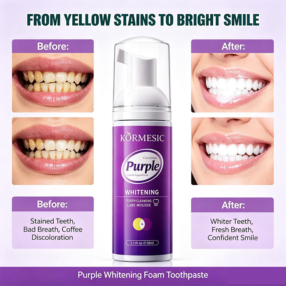 Espuma Dental Blanqueadora Mor - Teeth Whitening Mousse reseña y precio