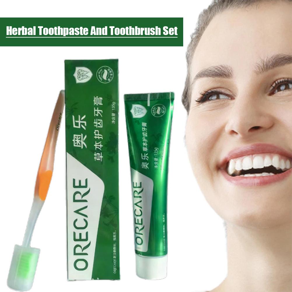 Pasta Dental Herbal con Sabor  - Teeth Whitening Mousse reseña y precio