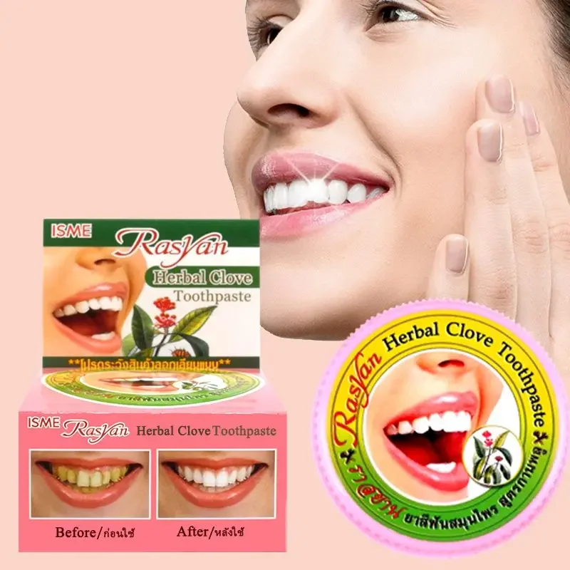 Polvo Dental Tailandés de Clav - Teeth Whitening Bleach reseña y precio